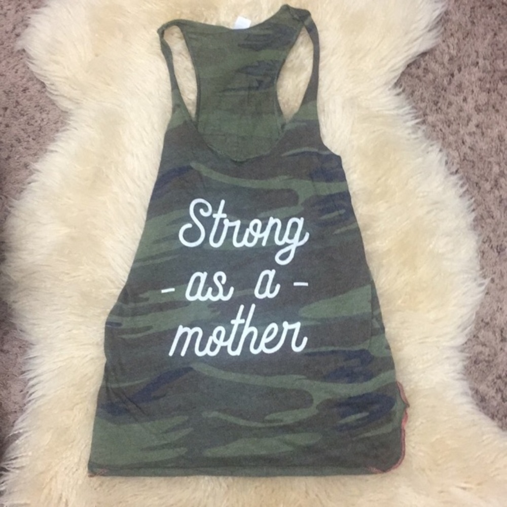 Camo racerback tank from Vici NWOT